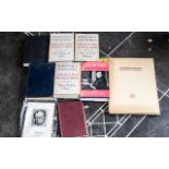 A Collection of Winston Churchill Ephemera to include Churchill by his Contemporaries edited by