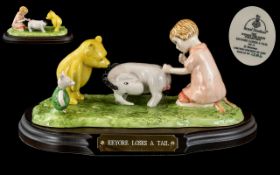 Royal Doulton - Disney Ltd and Numbered Edition Hand Painted Figure Group ' Winnie The Pooh '