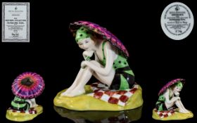 Royal Doulton Archives Hand Painted Ltd and Numbered Edition Figure - From the Bathers Collection '