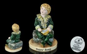 Royal Doulton - Classics Advertising Hand Painted Ltd and Numbered Edition Pears Soap Bubbles Boy