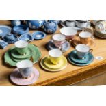 Royal Albert 'Gossamer' Bone China Part Tea Set, comprising five cups, five saucers,
