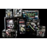 A Collection of Boxed Toys to include Star wars Legion Luke Skywalker,