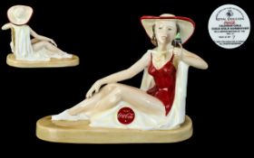 Royal Doulton - Coca Cola Advertising Features Hand Painted Ltd and Numbered Edition Porcelain