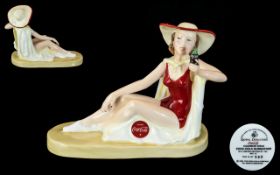 Royal Doulton Coco Cola - Advertising Feature Ltd and Numbered Edition Hand Painted Porcelain