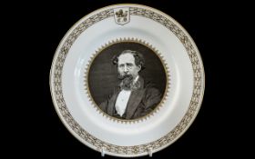 Spode Bone China The Charles Dickens Centenary Plate 1870 - 1970 Limited Edition 5000 no 4032,