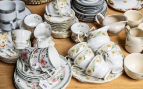 Collection of Bone China Tea Services co