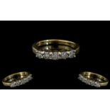 Ladies 9ct Gold Attractive Illusion Set