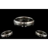 Tiffany & Co 18ct White Gold Diamond Set