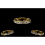 Ladies 18ct Gold Attractive Diamond Set