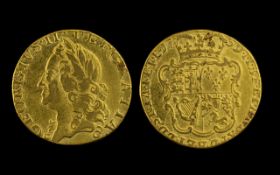 George II Gold Half Guinea - Date 1759.