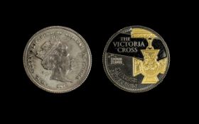 Royal Mint United Kingdom Special Edition 2018 ( Victoria Cross ) 1/4 Gold Sovereign.