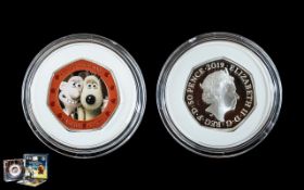 Royal Mint Ltd and Numbered Edition Wallace and Grommit 2019 United Kingdom 50 Pence Proof Struck