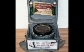 Military Interest - Wartime Compass, from the Allied Radio Corporation,