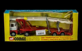 Boxed Corgi Major Car Transporter, Scammell Handyman Mk3 Tractor Unit No. 1148.