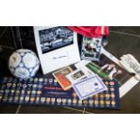 Sporting Interest - Collection of Items including: signed Everton football,