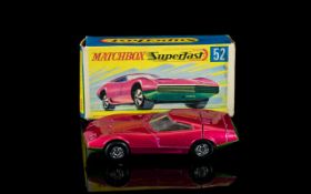 Matchbox - Super fast No 52 Dodge Charger MK111 Hand Painted Diecast Model Car,