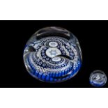 Whitefriars Limited Edition Millefiori Paperweight 30th Anniversary of the Founding of the State