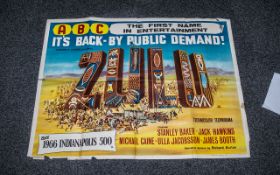 Original Colour Movie Poster Zulu.