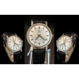 Enicar - Star Jewels Ocean Pearl Stainless Steel Gents Mechanical Wrist Watch. c.1960's.