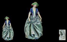 Royal Doulton 'Vanessa' HN 1836, rare figure, fully marked to base, has some damage. As seen.