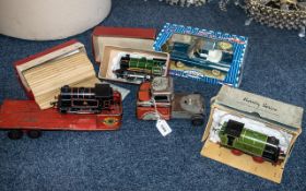 Railway Interest - Collection of Hornby Clockwork Trains, comprising No.