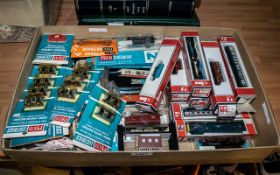 A Collection of Lima N-Scale to include, 13 boxed carriages,