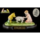 Royal Doulton - Disney Ltd and Numbered Edition Hand Painted Figure Group ' Winnie The Pooh '