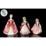 Three Royal Doulton Figures, comprising 'Dinky Do' HN 2120, 4.