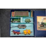 Hornby Train Set, No. 601 Goods Set, clockwork, Gauge 0, in original box.