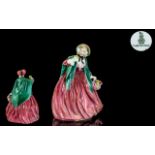 Royal Doulton - Early and Monogrammed Hand Painted Porcelain Figure ' Lady Charmian ' HN1949.