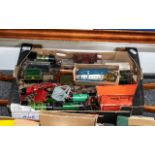 Railway Interest - Two Boxes of Modern Triang and Hornby Trains and Accessories, comprising track,