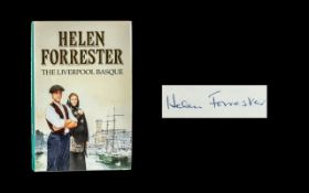 Helen Forrester Signed First Edition Book, "The Liverpool Basque".