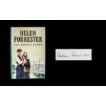 Helen Forrester Signed First Edition Book, "The Liverpool Basque".