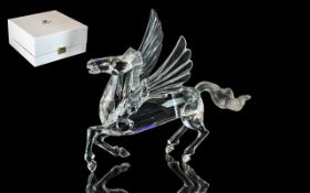 Swarovski Annual Edition 1998 "Fabulous Creatures" - The Pegasus complete with box.