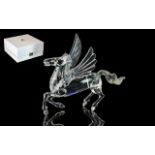 Swarovski Annual Edition 1998 "Fabulous Creatures" - The Pegasus complete with box.