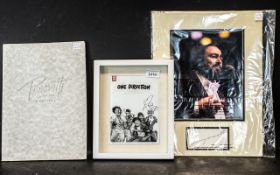 Music Interest - Signed Photo of Pavarotti, with COA, together with concert programme.