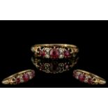 Antique Period - Attractive 18ct Gold Ru