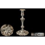 Paul Storr George III Silver Candlestick