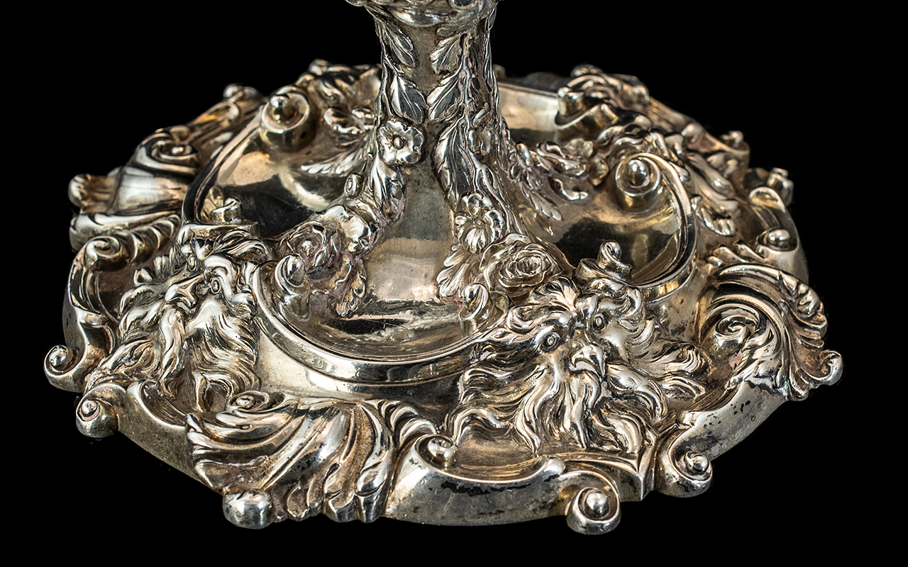 Paul Storr George III Silver Candlestick - Bild 2 aus 4