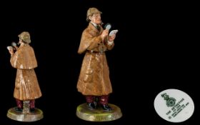 Royal Doulton Hand Painted Porcelain Figure ' The Detective ' HN2359. Designer M. Nicol.