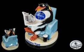 Royal Doulton Ltd and Numbered Edition Hand Painted Porcelain Advertising Figure for Guinness '