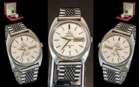 Omega - Constellation Automatic Chronometer Stainless Steel Gents Wrist Watch. Date 1979.