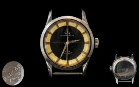 Tudor Oyster Prince 34 Gents Automatic Steel Cased Watch with White Cross to the Centre,