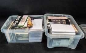 Two Boxes Containing A Quantity of Royal Mail Mint Stamps - Face value approximately £1200.