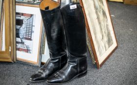 A Paid of Early 20th Century Riding Boots overall good condition. Height 20 inches.