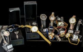 Good Collection of Watches, Mainly Limit, All Various Sizes and Designs / Colours, Some with Boxes.