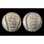 American Baseball Interest - New York Mets Signed Baseball, autographed by 23 members of the 1964