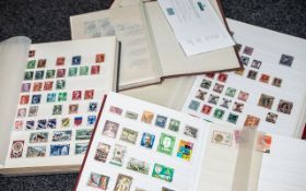 Large Collection of Used and Unused Stamps ( 4 ) Albums In Total.