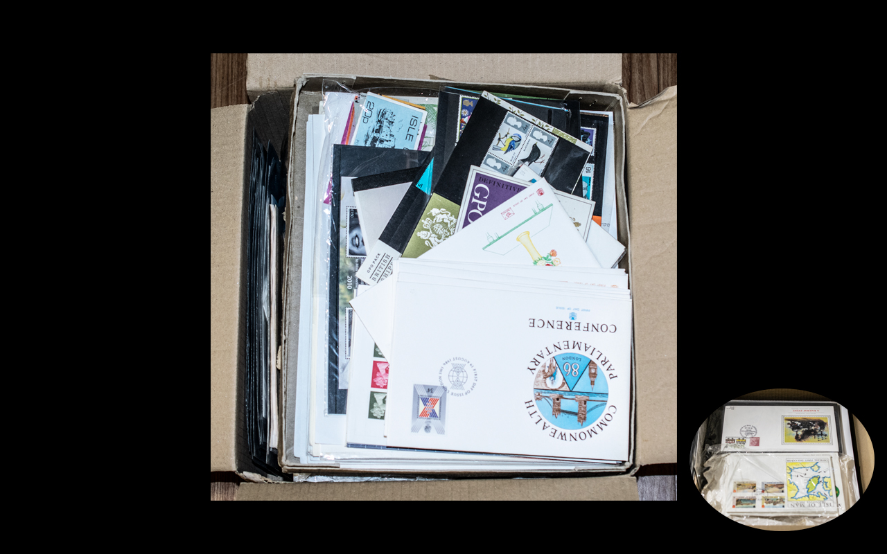 Stamp Interest - Large Box of Assorted F