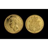 George IV Shield Back 22ct Gold Full Sov